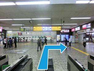 川口駅からのアクセス